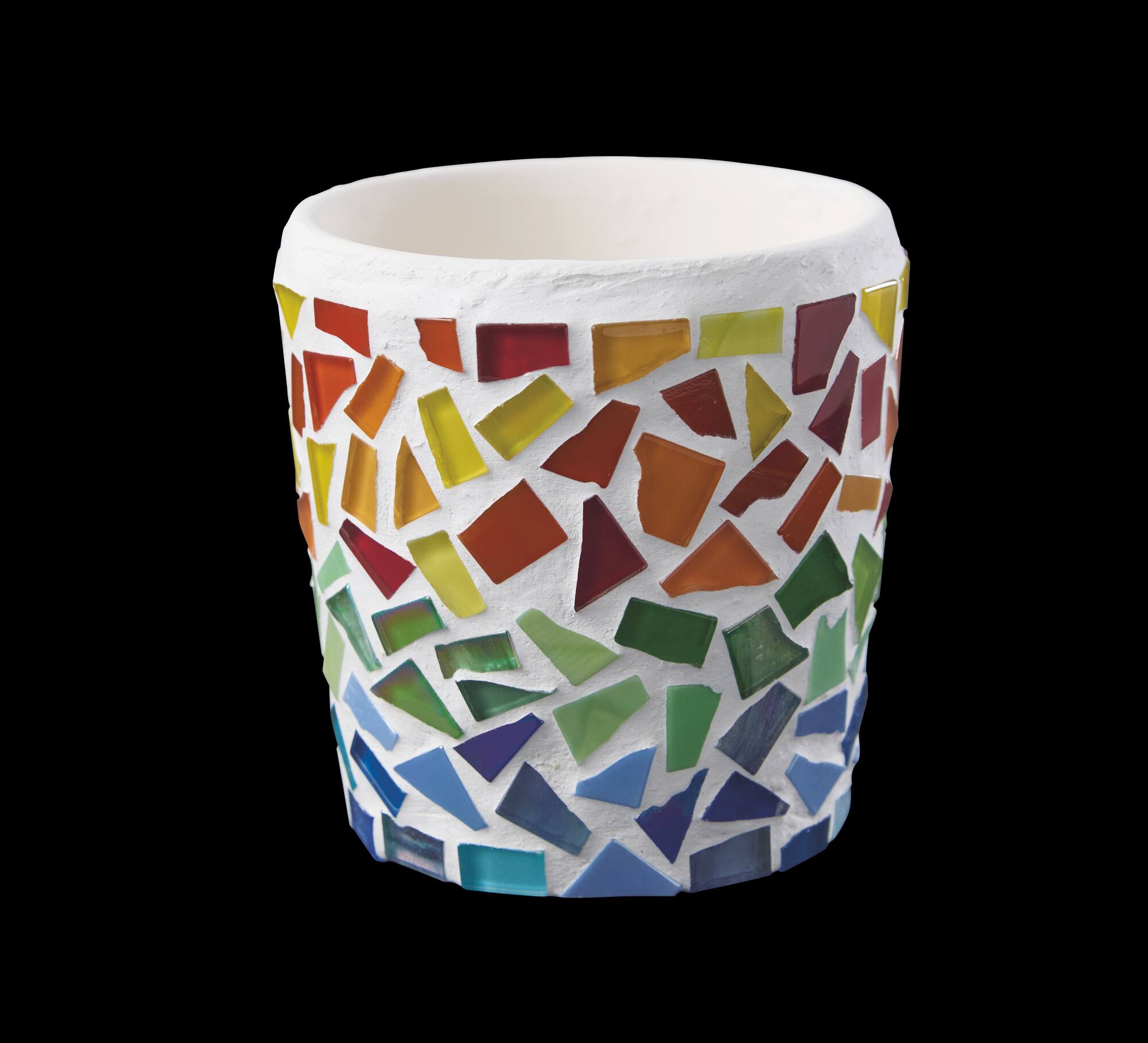 Rainbow Mosaic Vase Kit by Make Market®
